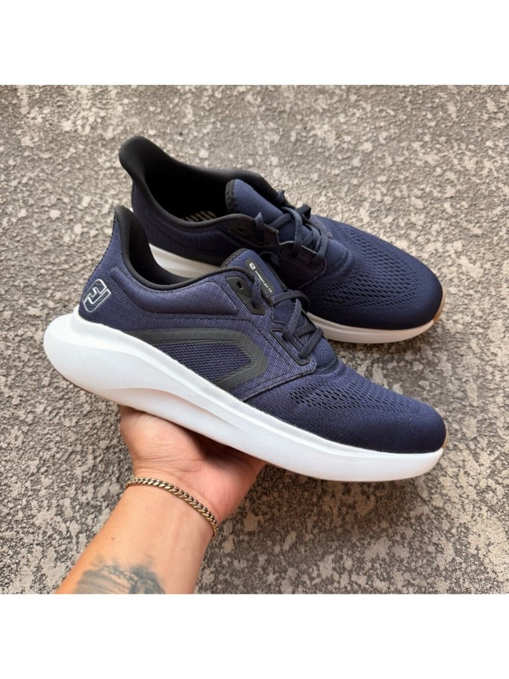 Footjoy Golf Shoes Hyperflex TR 51095 Style 9.5 Medium Mens Navy